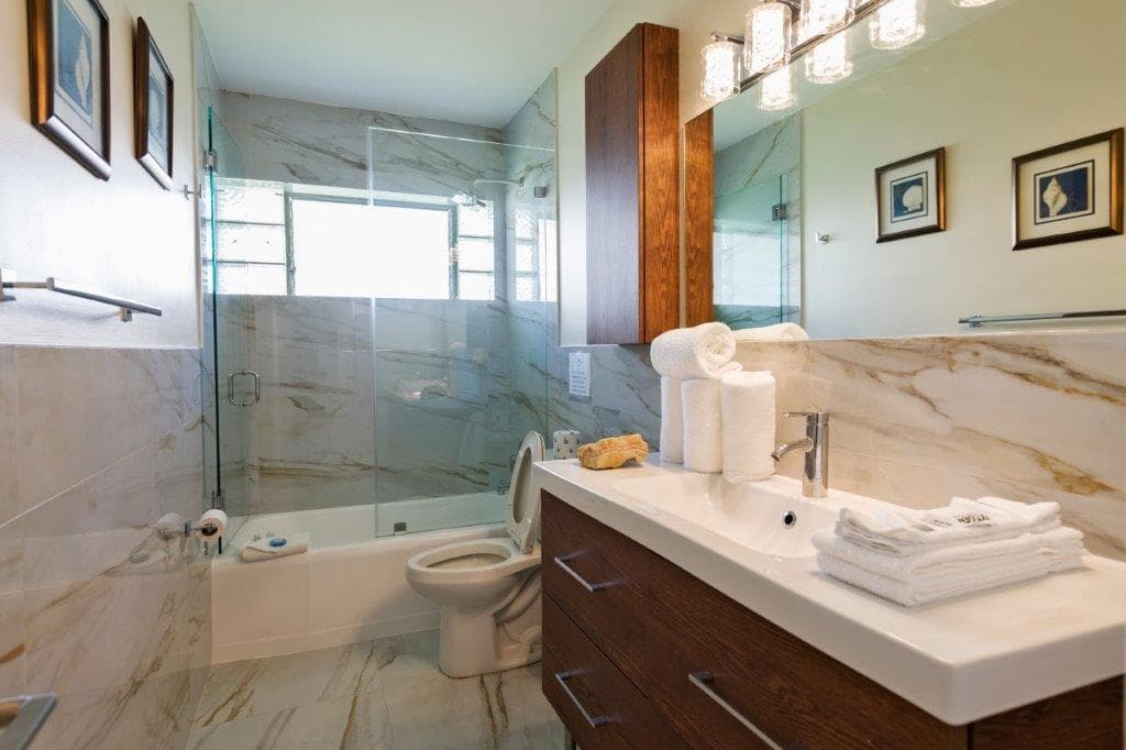 Second bathroom sink