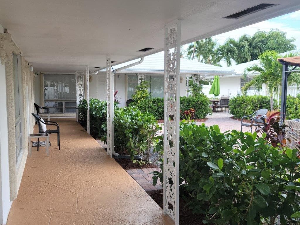 Sidewalk view
